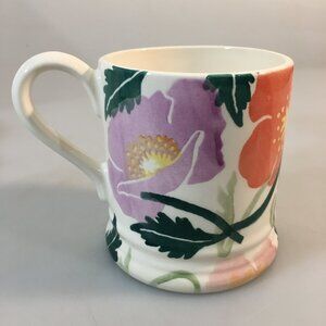 Emma Bridgewater Bright Poppies Half Pint Mug 10oz Stoke-on-Trent England
